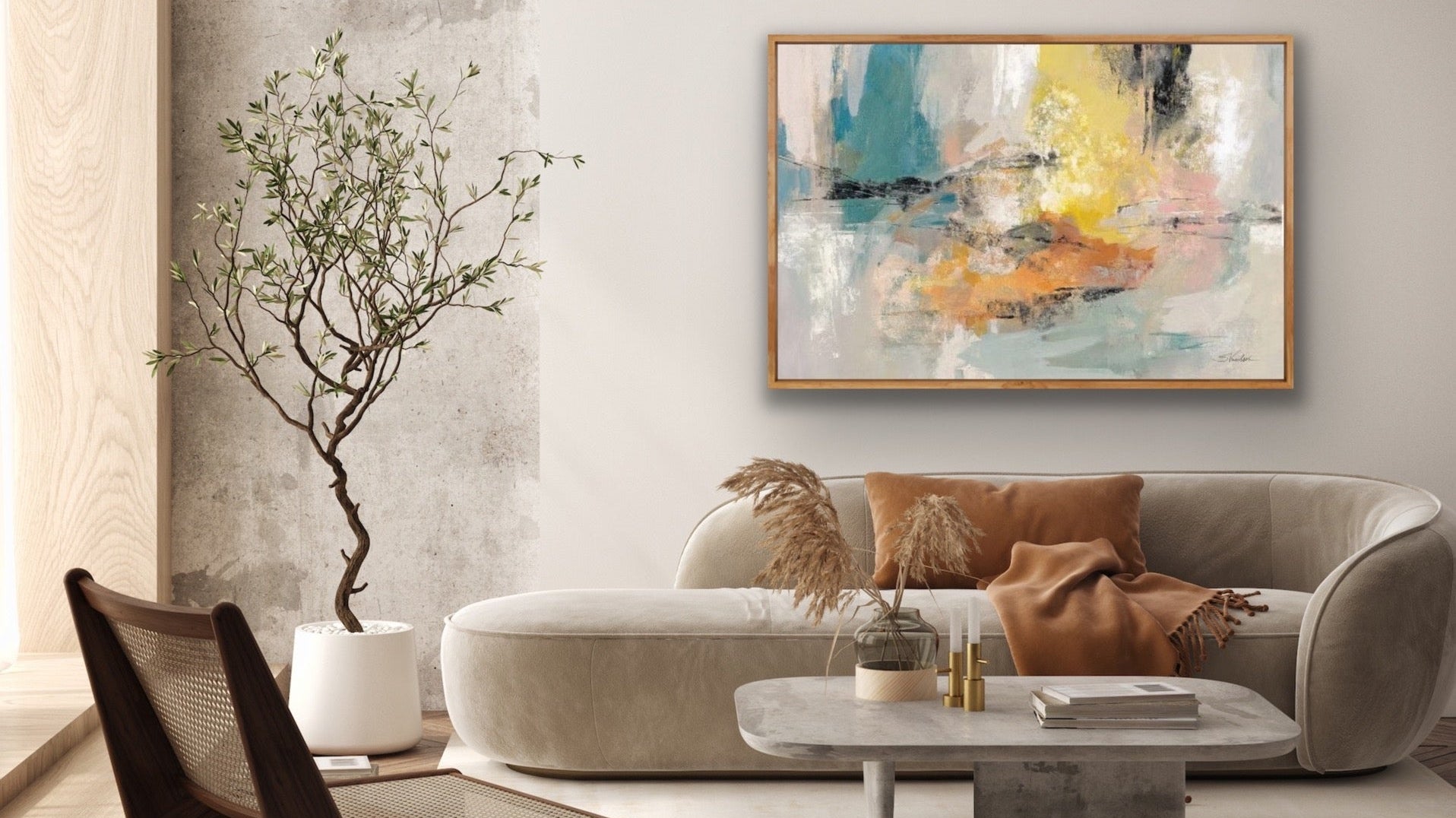 Decorating with Oversized Art: Elevate Your Space with Bold Statements
