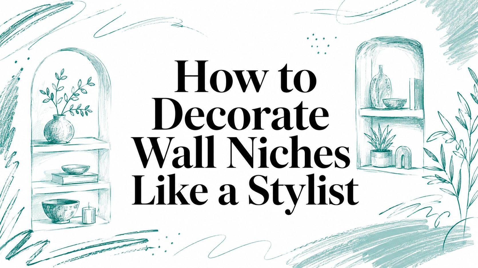 How to Decorate Wall Niches Like a Stylist
