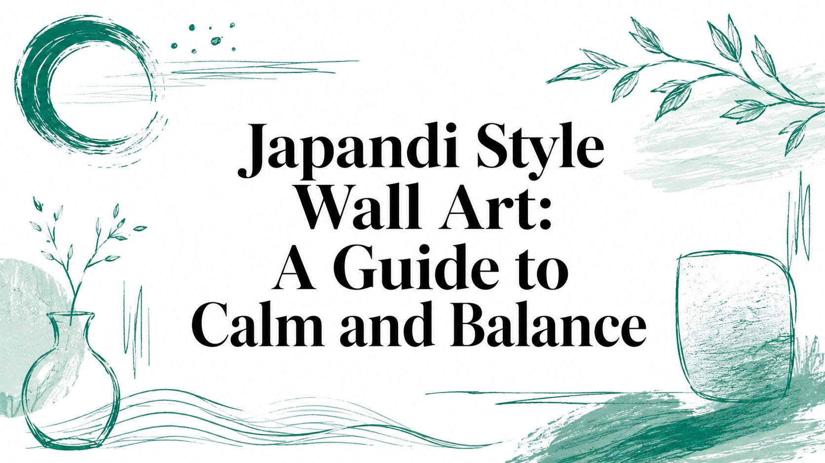 Japandi Style Wall Art: A Guide to Calm and Balance