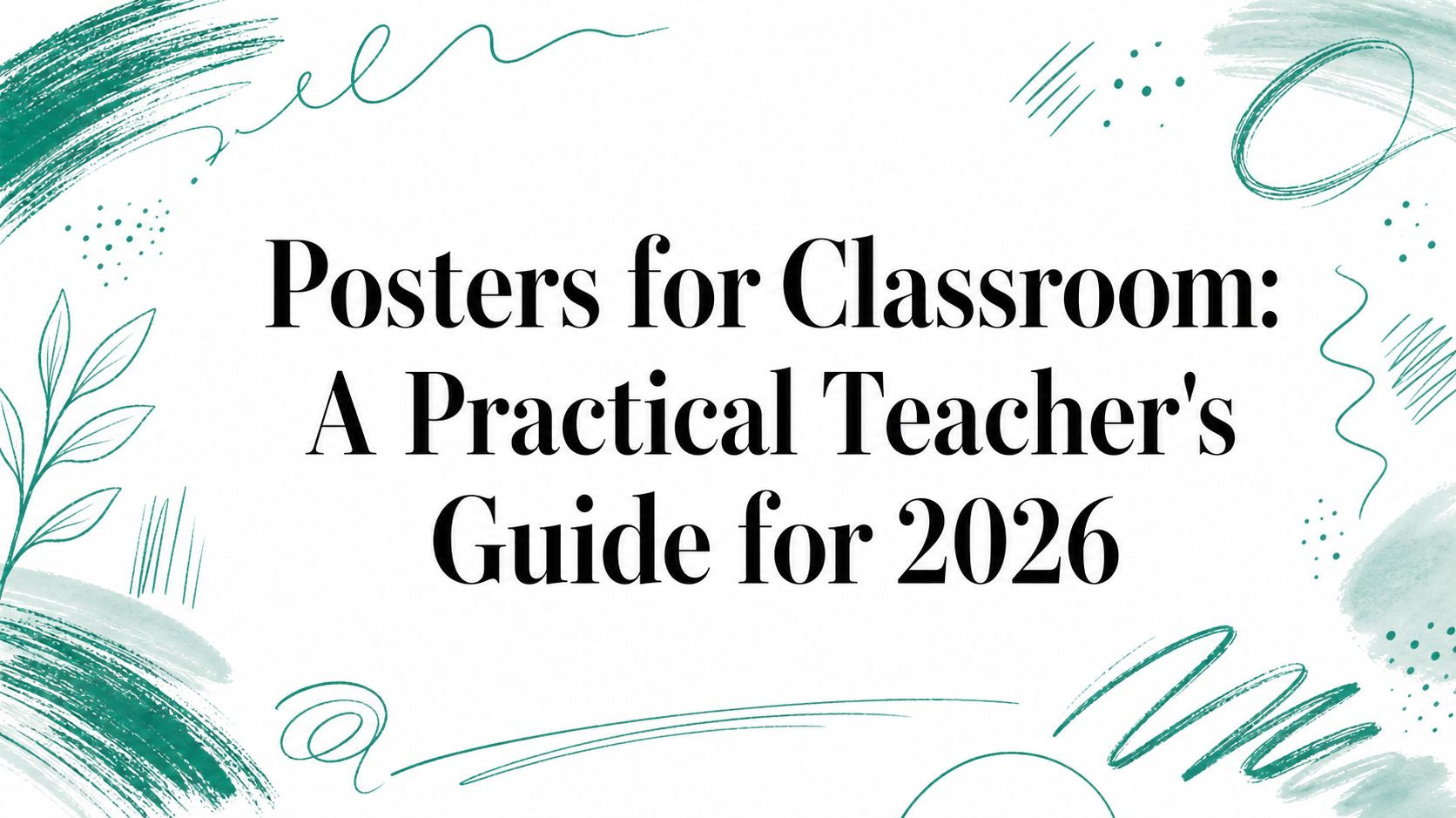 Posters for Classroom: A Practical Teacher's Guide for 2026
