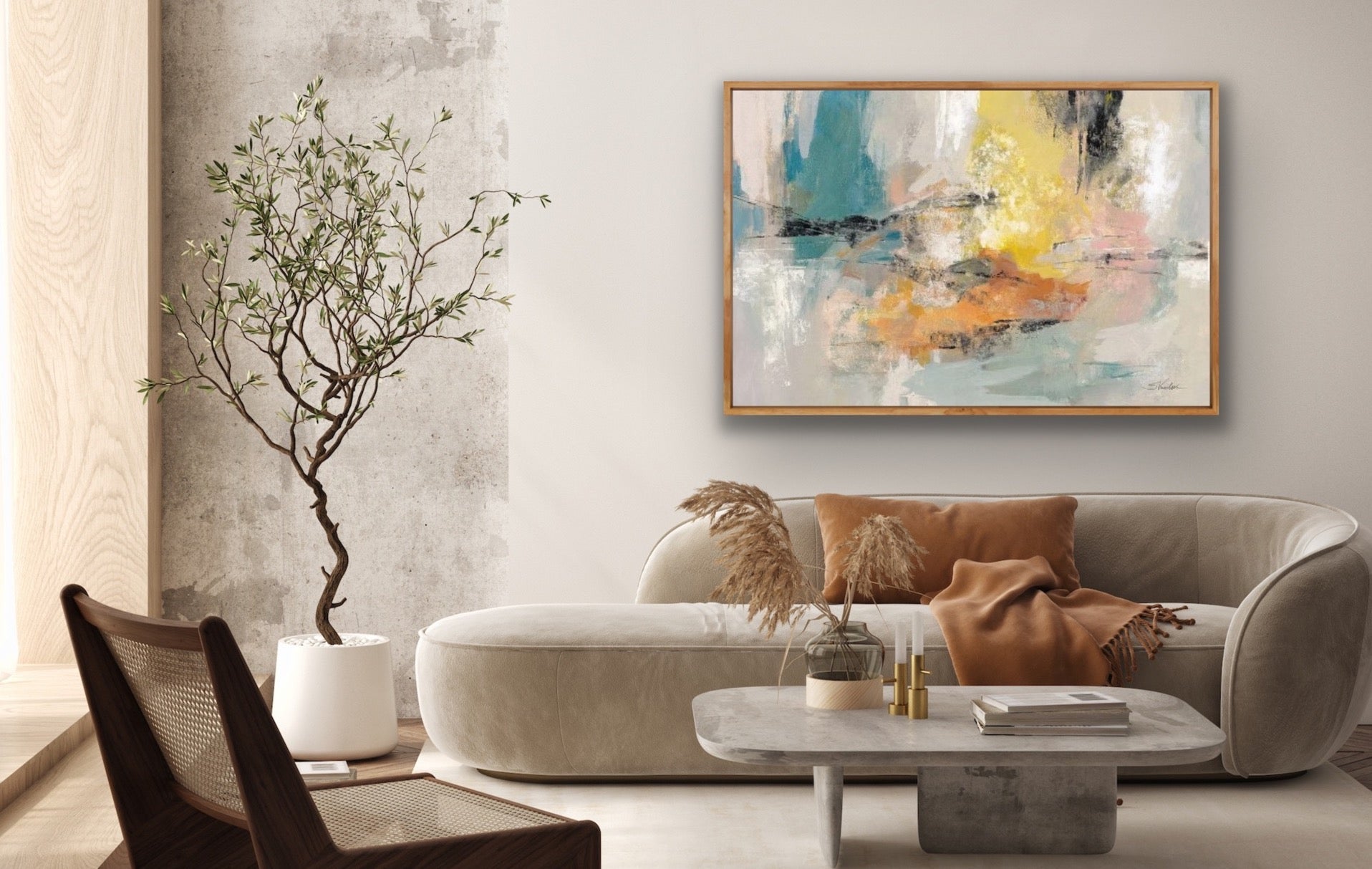 Decorating with Oversized Art: Elevate Your Space with Bold Statements