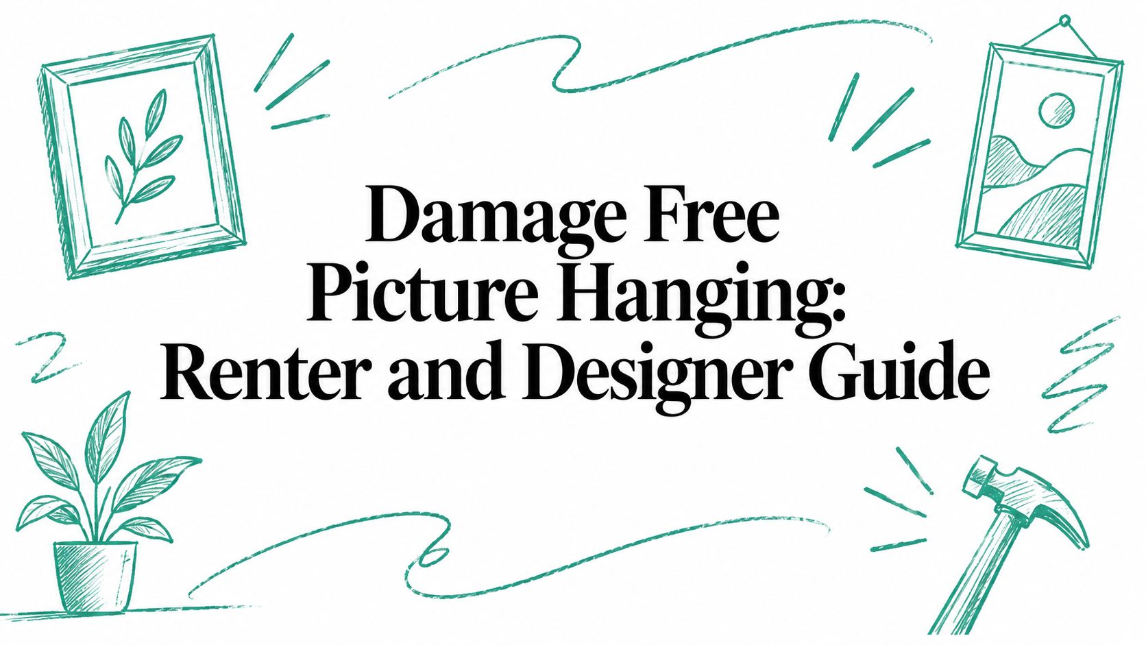 Damage Free Picture Hanging: Renter and Designer Guide