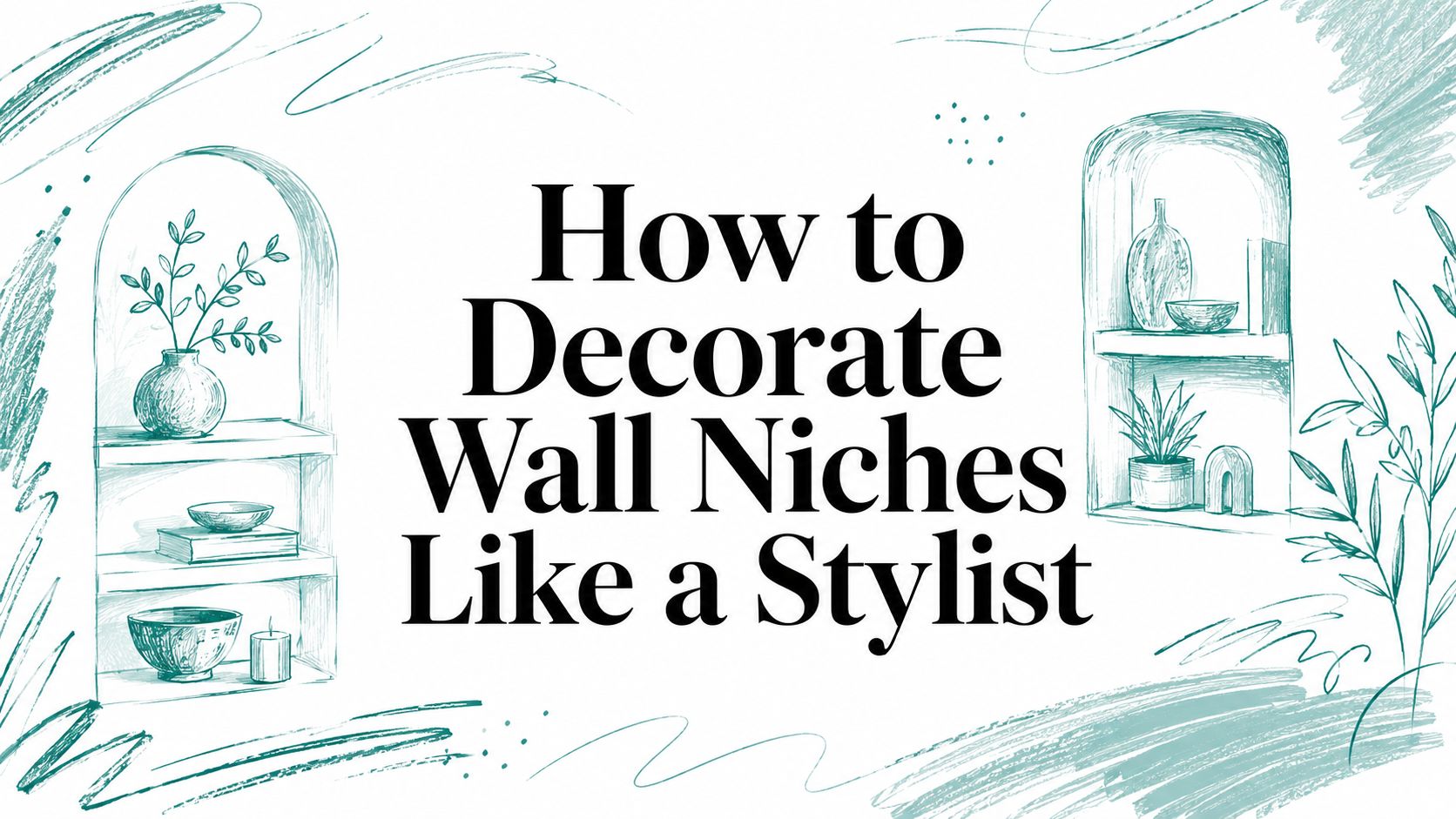 How to Decorate Wall Niches Like a Stylist