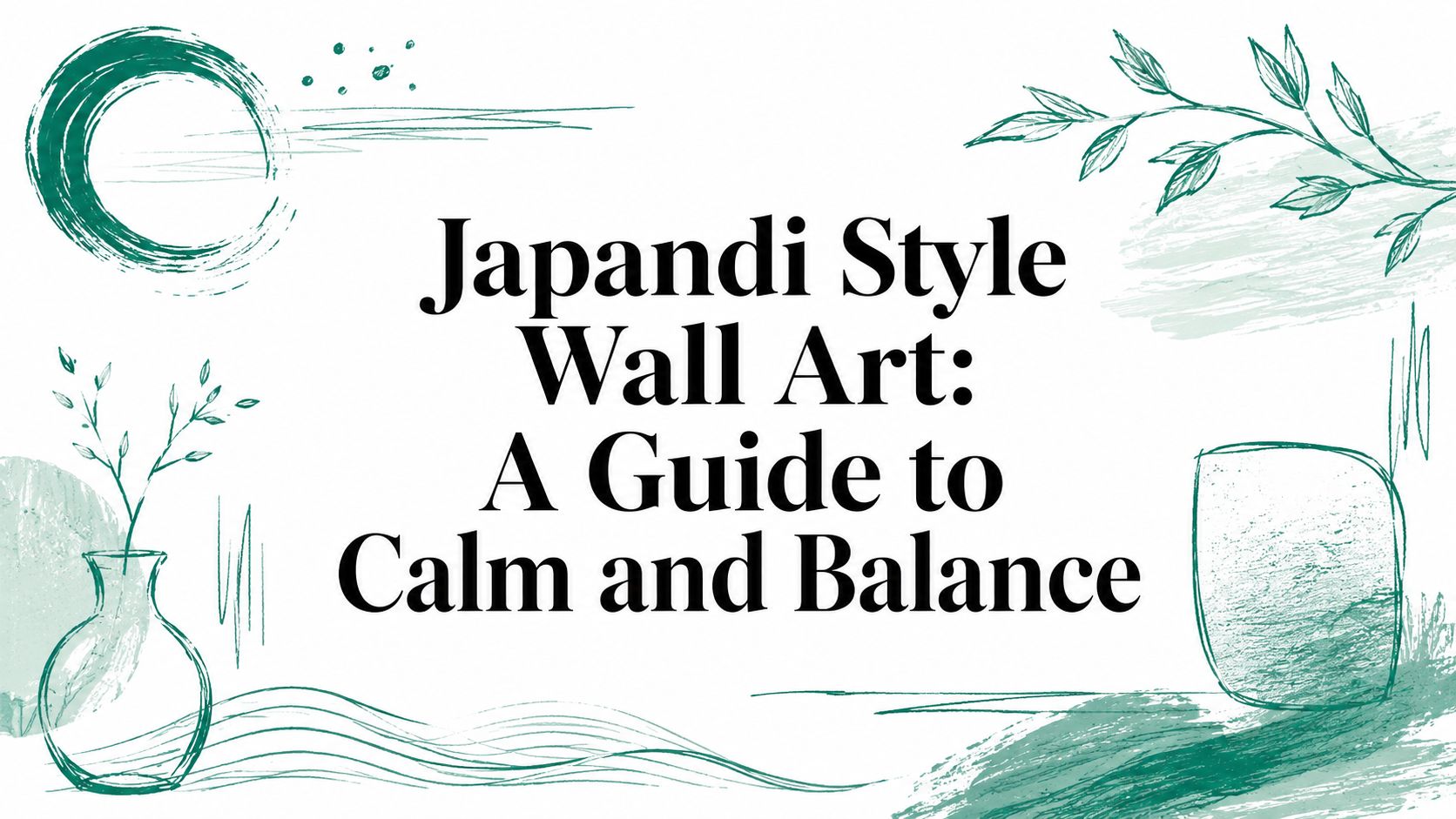 Japandi Style Wall Art: A Guide to Calm and Balance