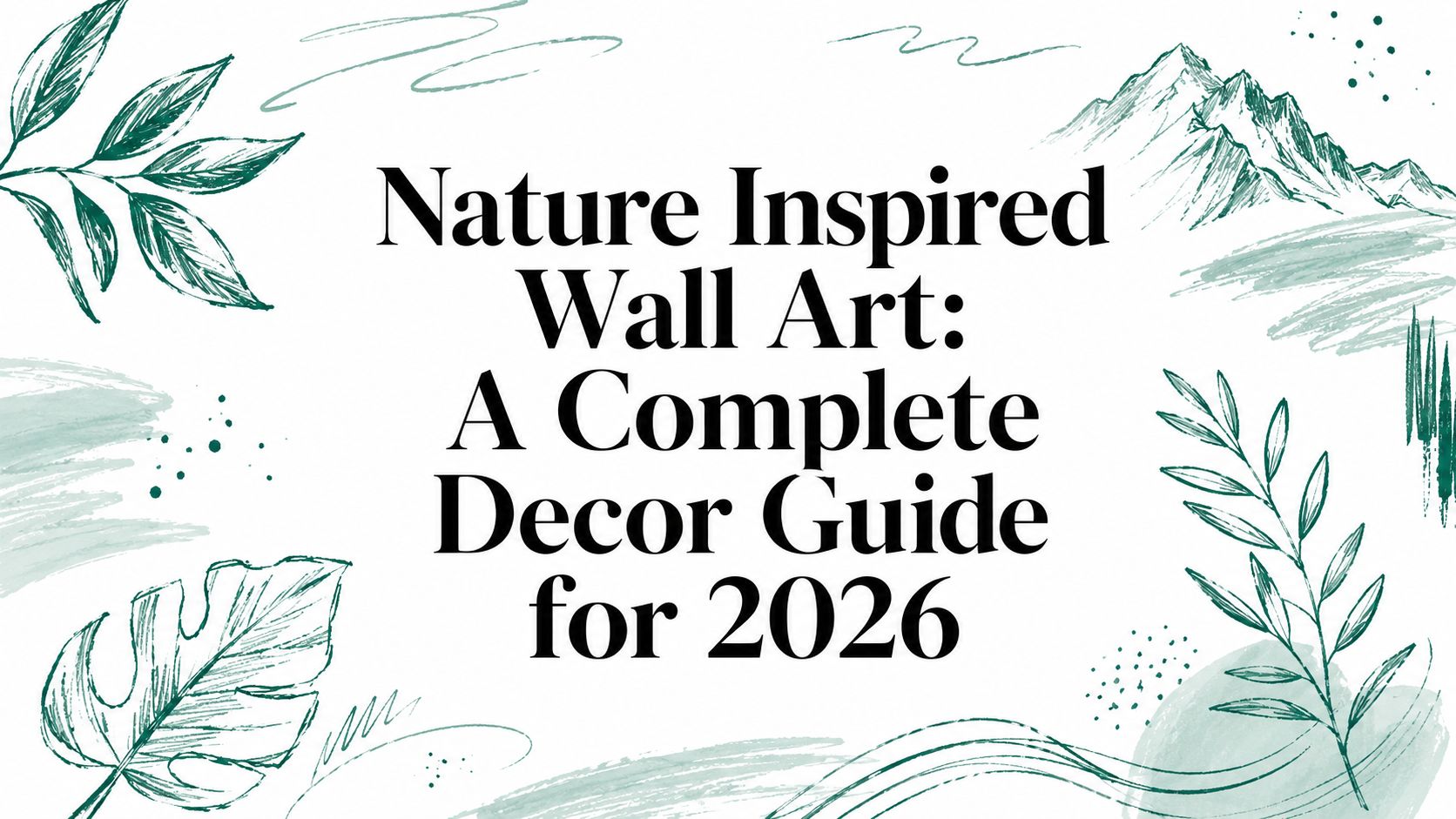 Nature Inspired Wall Art: A Complete Decor Guide for 2026