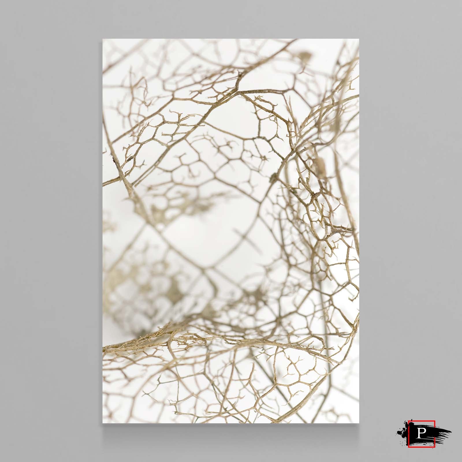 未開封デンマーク アートパネル マレリファブリケン 白木オーク リーフスケルトン 未開封デンマーク アートパネル マレリファブリケン 白木オーク