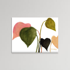 Philodendron in Rosy Greens No. 2