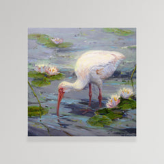 Ibis and Lilies