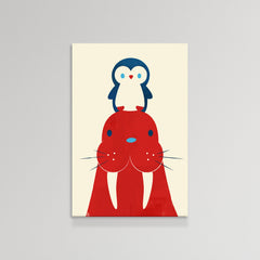 Penguin and Walrus