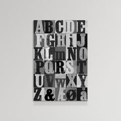 Alphabet Grey