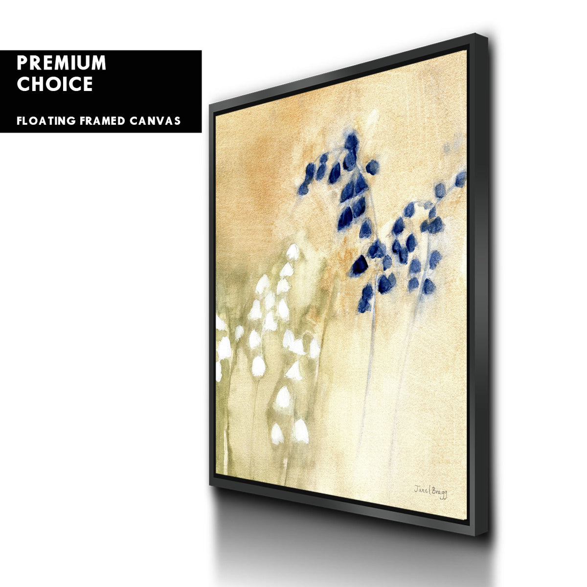 Floral with Bluebells and Snowdrops No. 2