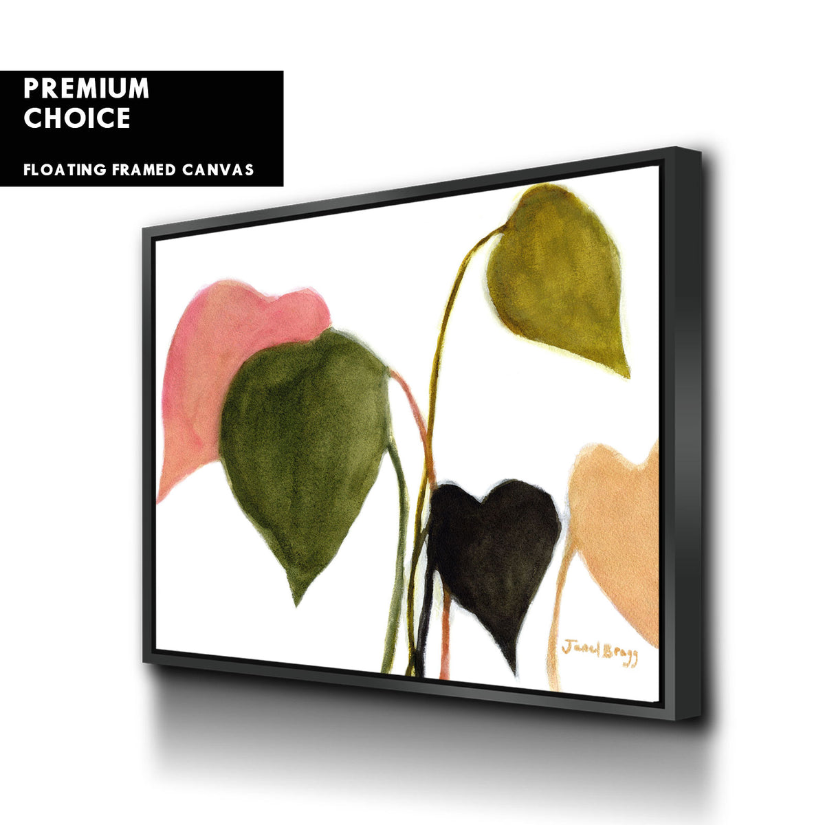 Philodendron in Rosy Greens No. 2