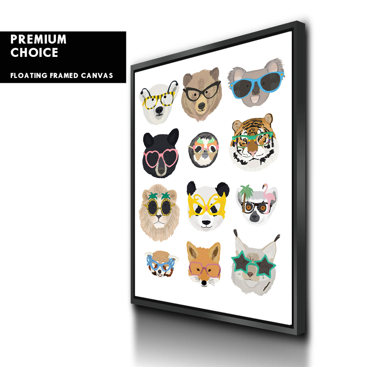 Big Cats In Fancy Glasses