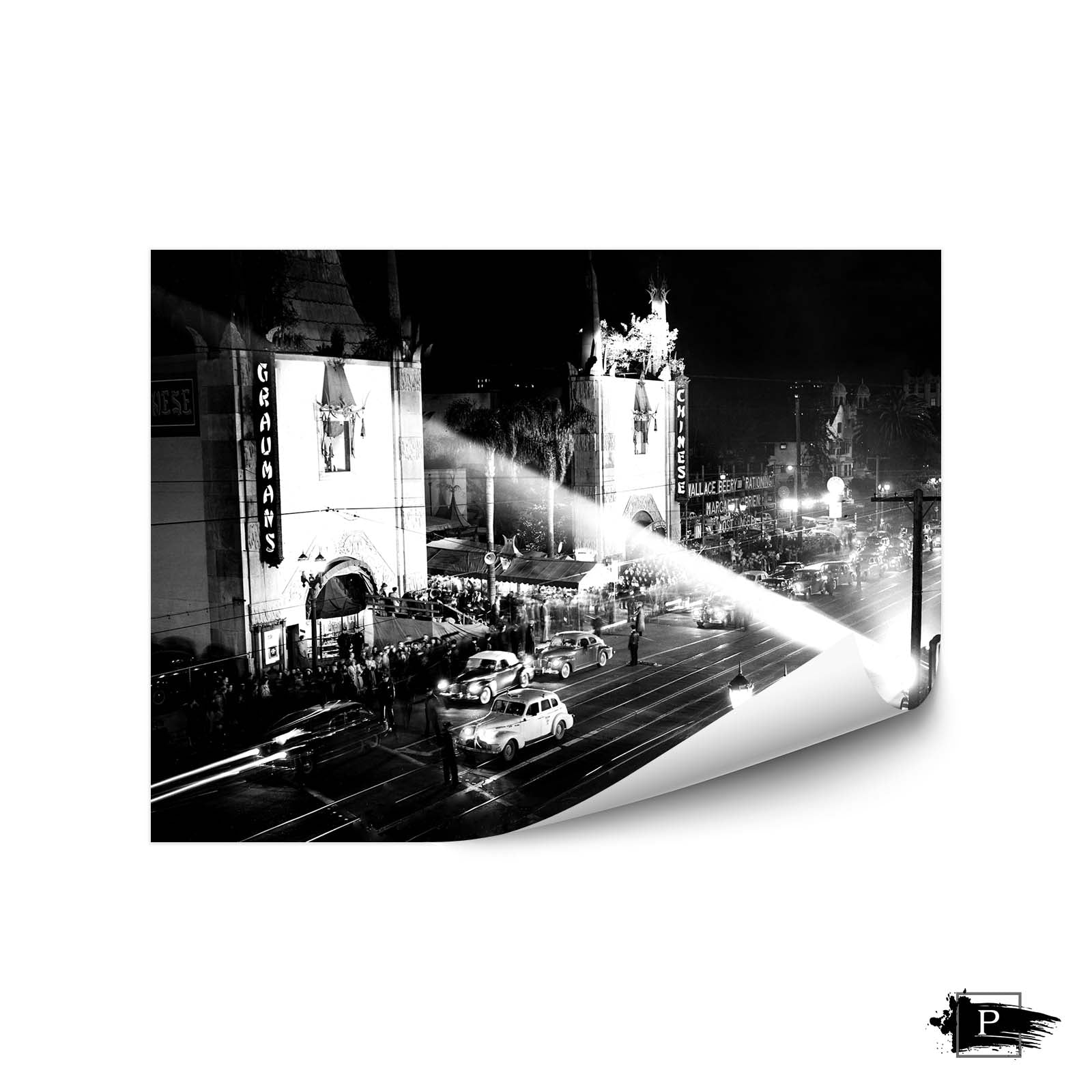 Grauman’s Chinese Theatre Hollywood Blvd. 1944