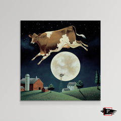 Cow Jumps over the Moon